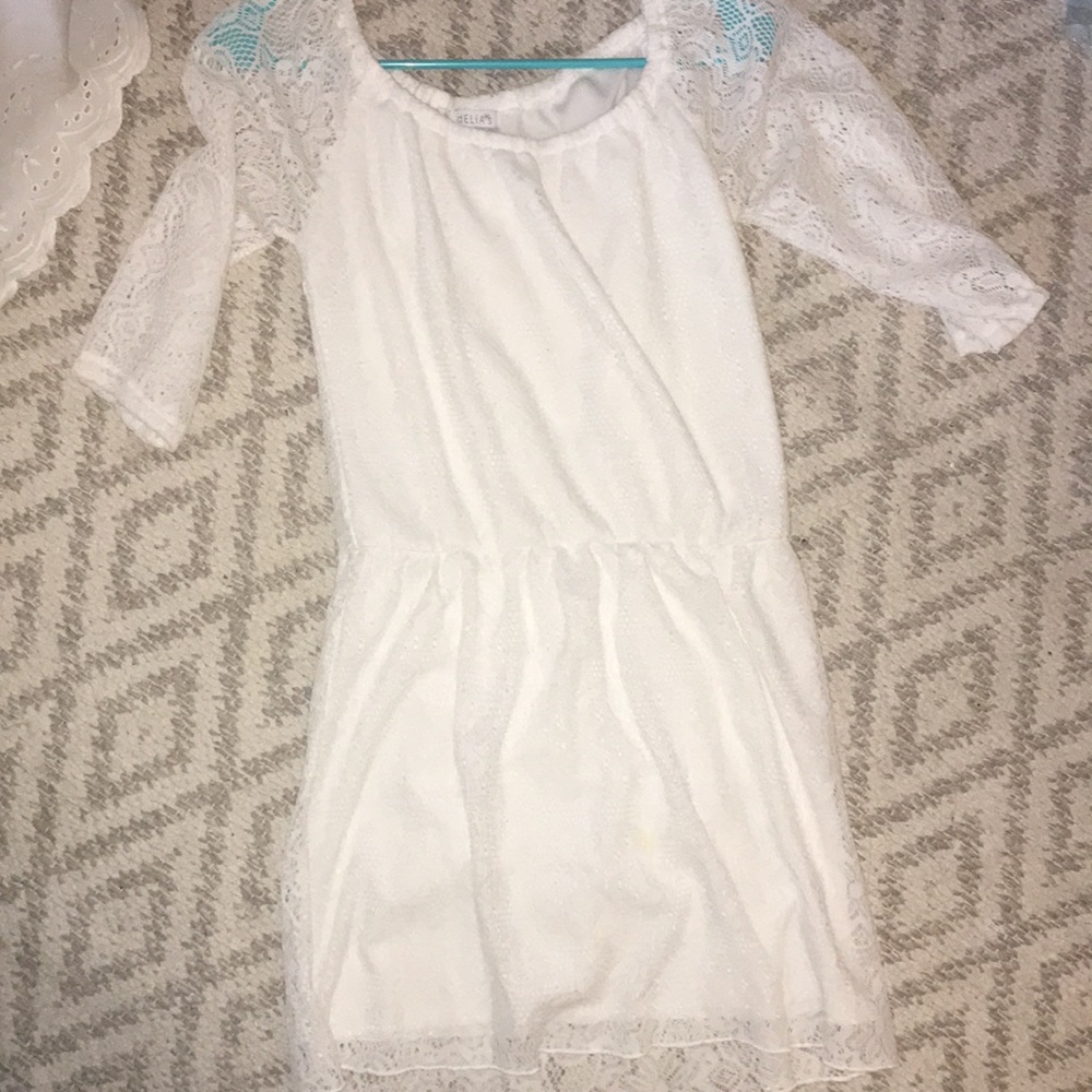 White Delia’s Lace dress